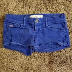 Hollister Blue Shorts Size 00